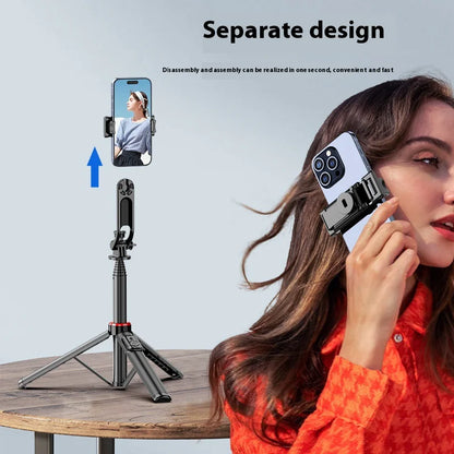 Magnetic Selfie Stick Bluetooth Tripod