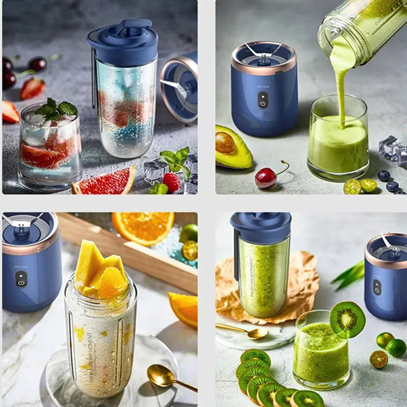 Portable Electric Small Juice Extractor Household Multi Function Juice Cup Mixing And Auxiliary Food