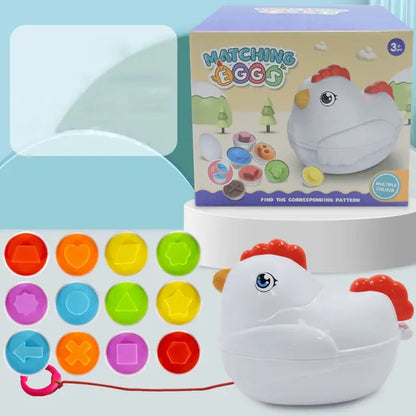 Baby Learning Educational Toy Smart Egg Toy Games Shape Matching Sorters Toys Montessori Eggs Toys For Kids Children 2 3 4 Years