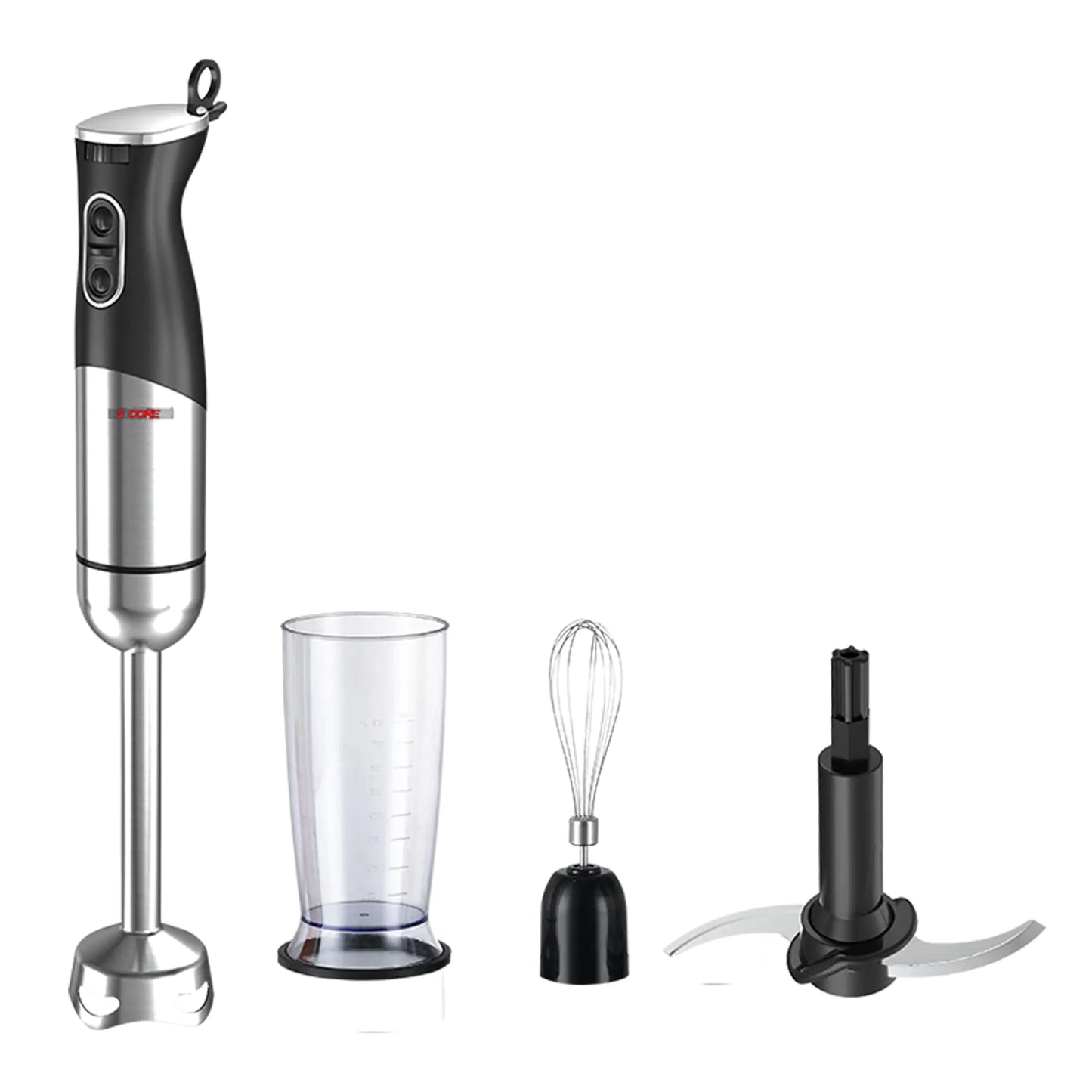 5Core Immersion Hand Blender 400W Stick Handheld Mixer Kitcchen Electric Whisk Damkhad