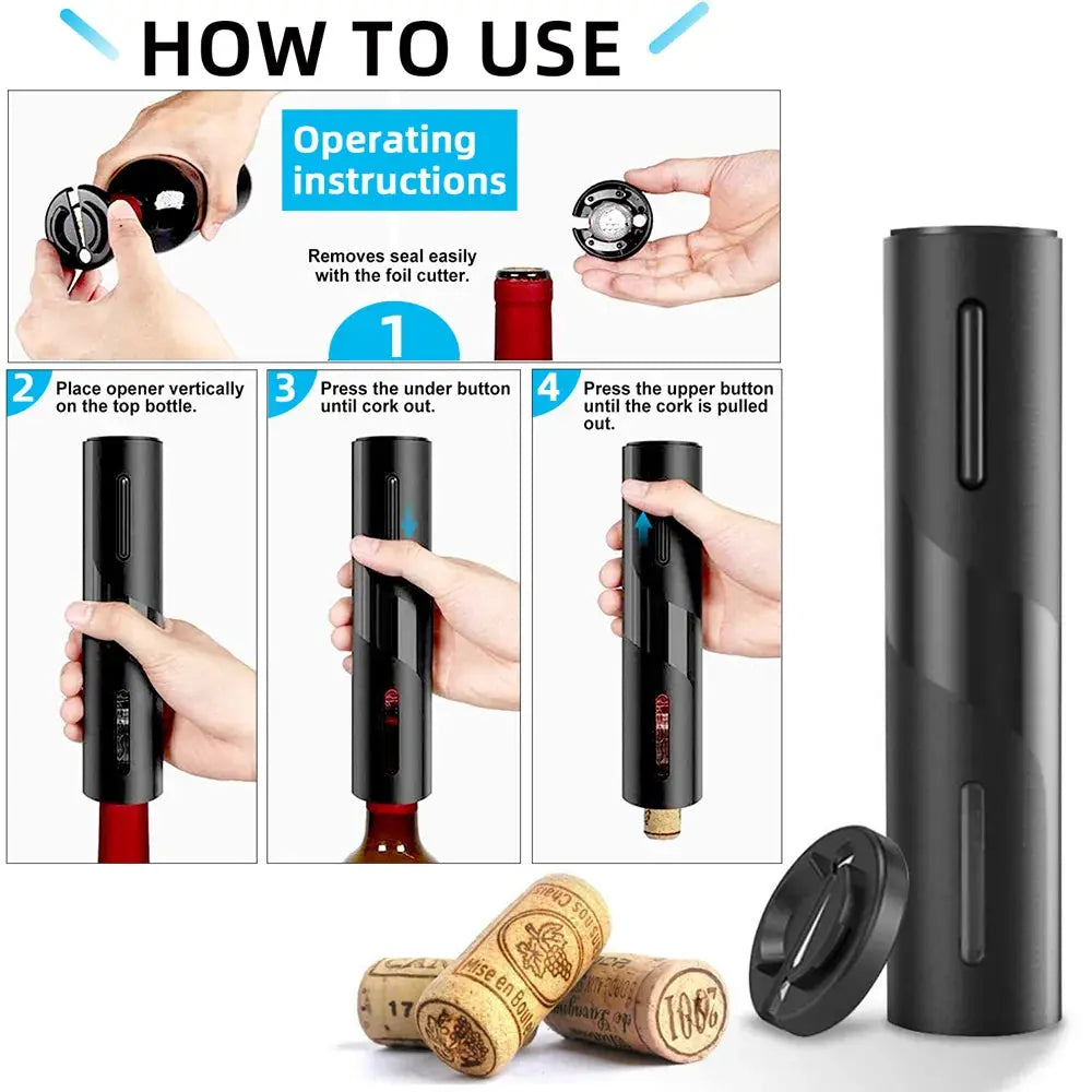 Automatic Electric Wine Opener Damkhad