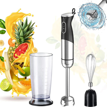 5Core Immersion Hand Blender 400W Stick Handheld Mixer Kitcchen Electric Whisk Damkhad