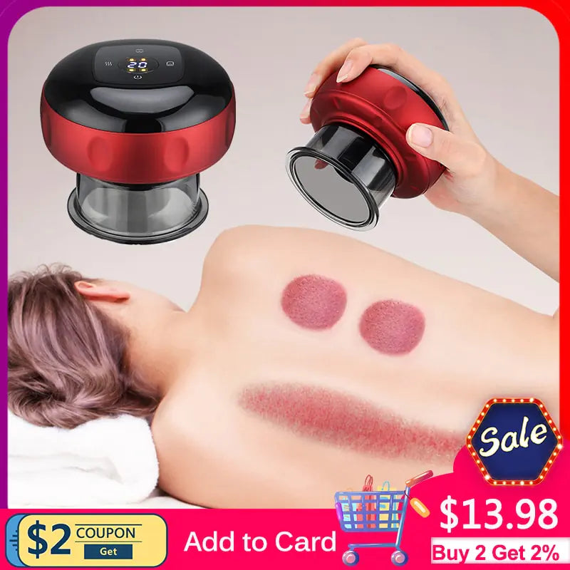 Cupping Massager Vacuum Suction Cups Damkhad