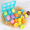 6Pcs eggs cloloful