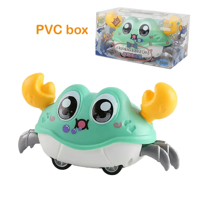 Cute Sensing Crawling Crab Baby Toys