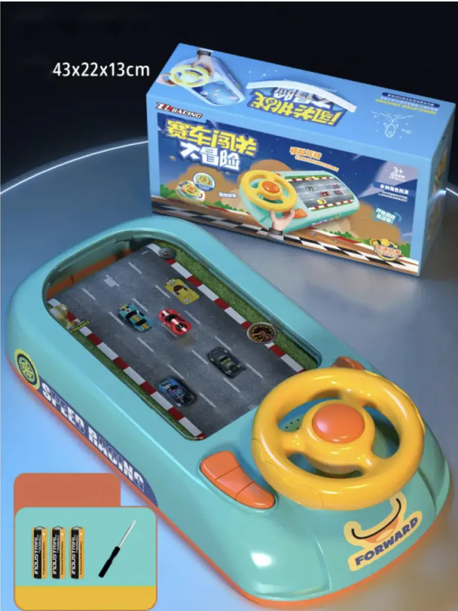 Children's Driving Simulation Toys Puzzle Electric Desktop Game Console