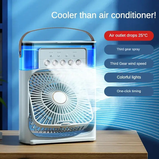 Portable Humidifier Fan Air Conditioner Household