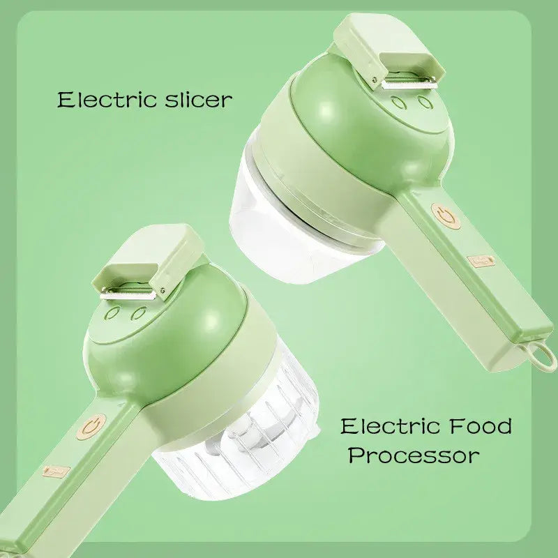 4in1 Electric Vegetable Cutter Set Damkhad