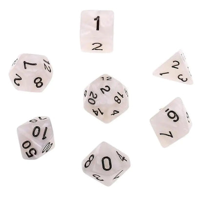 Polyhedral Sided Multi-faceted Game Mini Set Dice Damkhad