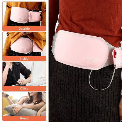 Electric Heated Waist Band Electric Abdominal Massager Damkhad